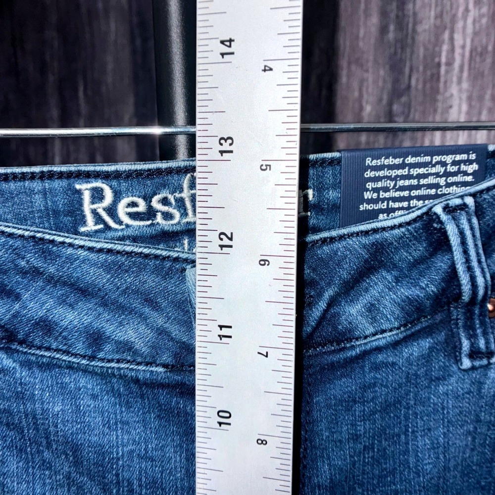 NWT Resfeber Boyfriend Jeans Woman Size 14 - Picture 9 of 10